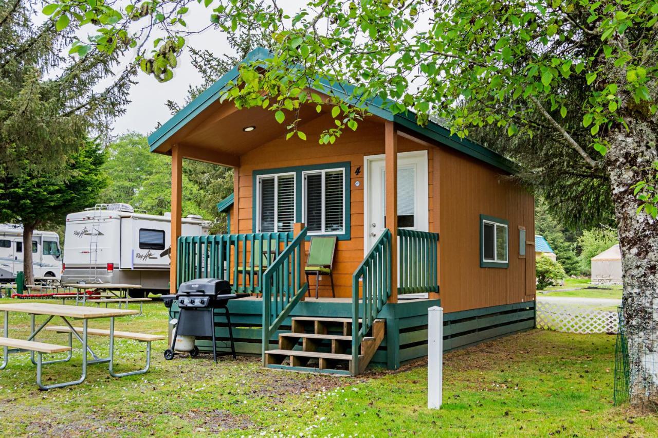 Long Beach Camping Resort Studio Cabin 5 Oceanview Luaran gambar